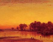 The Platte River - 托马斯·沃辛顿·惠特里奇